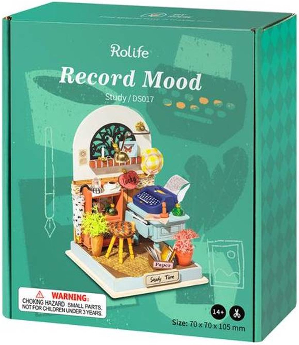 Rolife Record Mood studeerkamertje DS017
