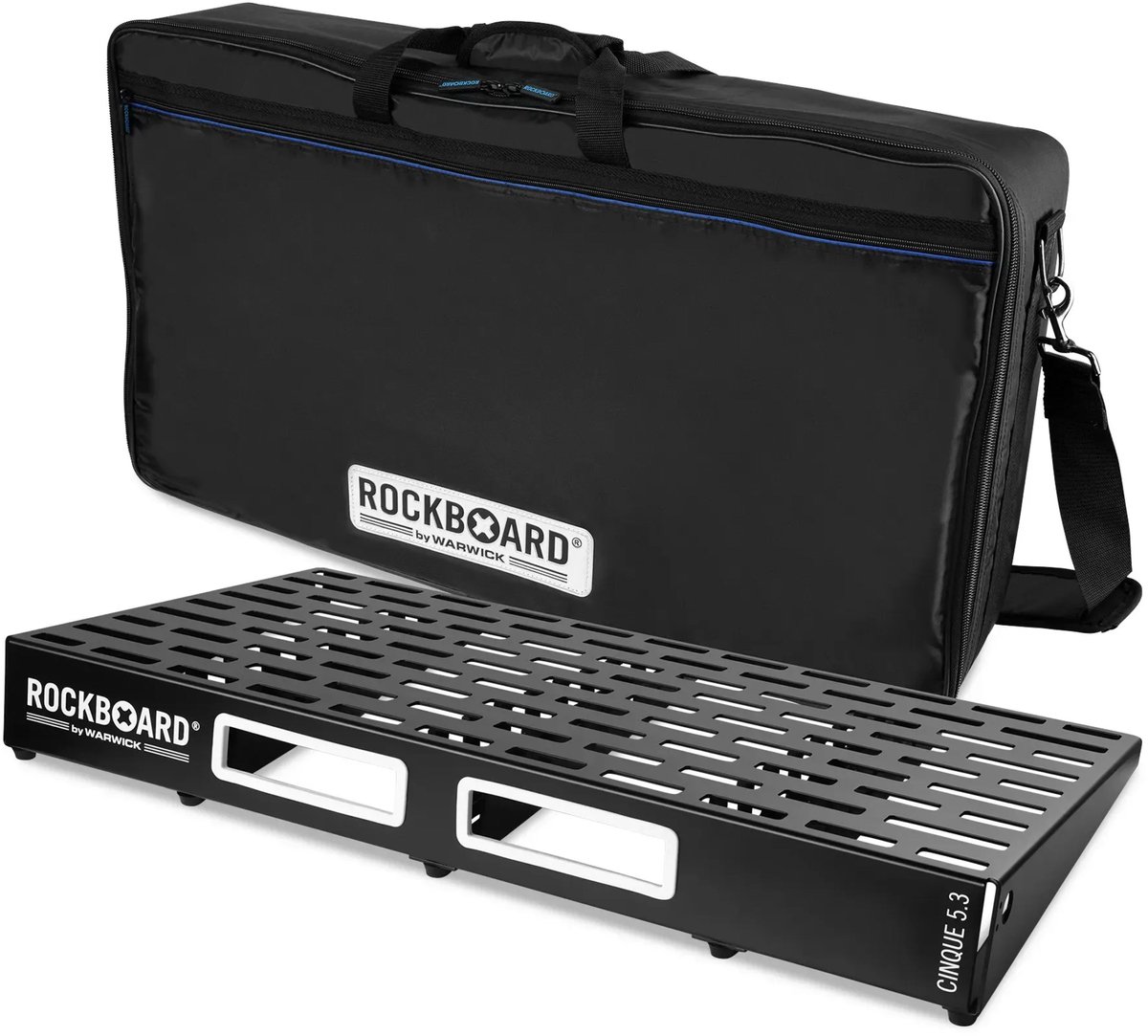 Rockboard Cinque 5.3 with Gigbag - Pedalboard voor gitaren