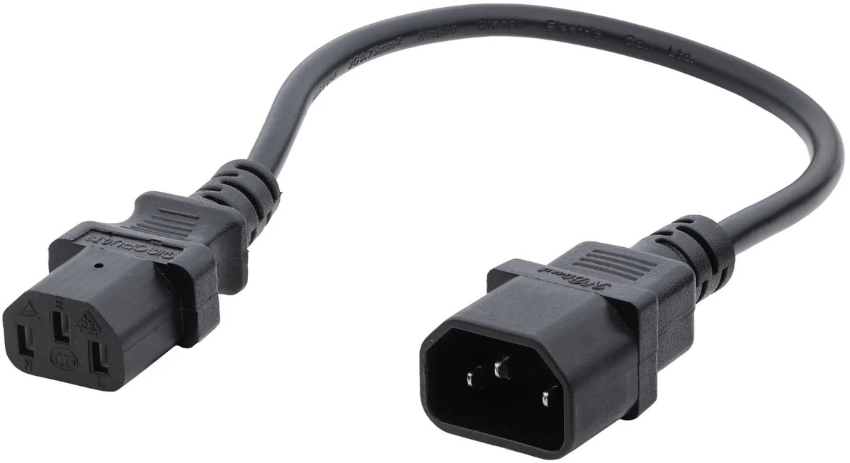 Rockboard Power Ace IEC Connector Cable - Voedingseenheid voor effect-units