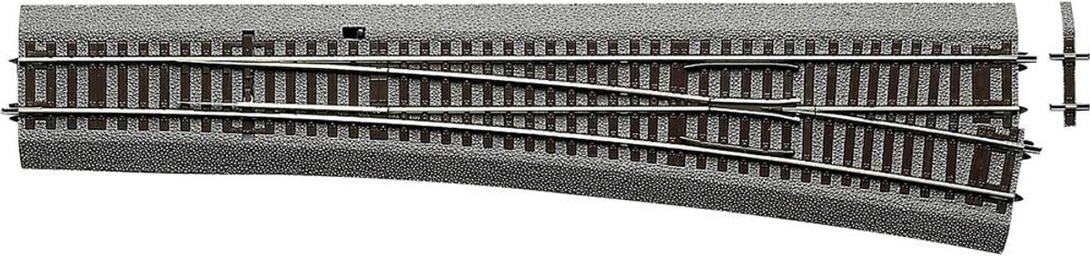 H0 RocoLine (met ballastbed) 42583 Wissel, Rechts 345 mm 1 stuk(s)