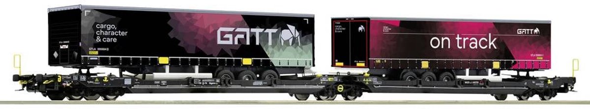   6600170 H0 dubbeltasje-gelede wagon T3000e van de TX-logistiek TX logistiek