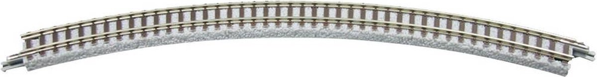 Z   rails (met ballastbed) 7297004 Gebogen rails 45 ° 220 mm