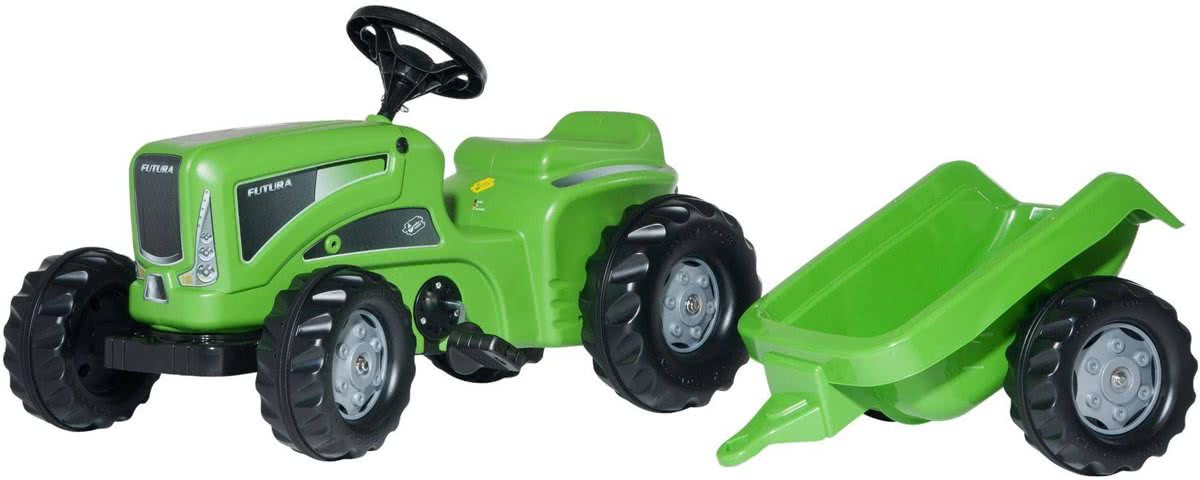 Kiddy Futura - Tractor - Groen