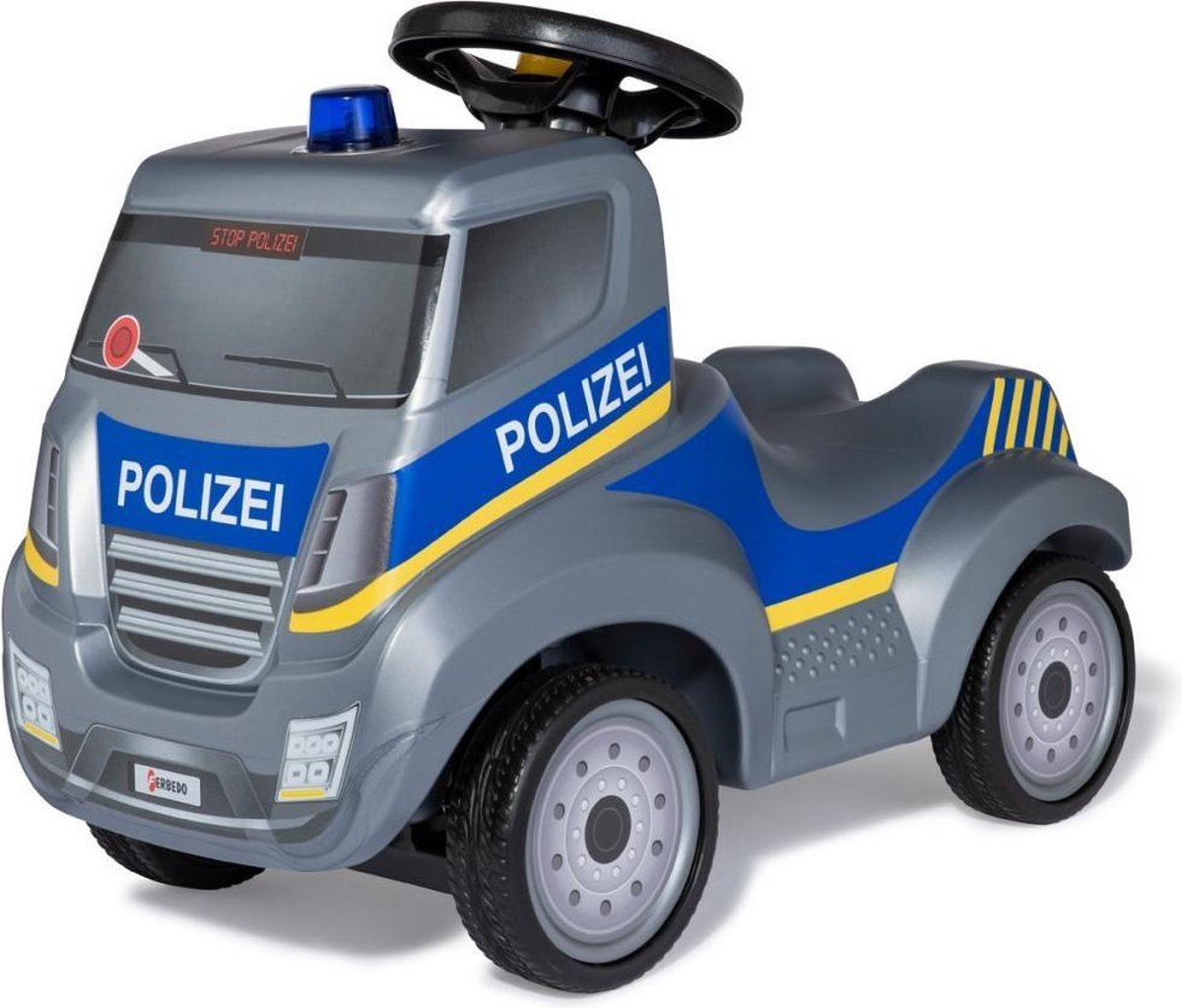 Rolly Toys 171101 FerbedoTruck Polizei Loopauto + Licht en Geluid