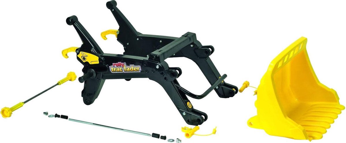 Rolly Toys 408962 RollyTrac Lader Premium Zwart/Geel