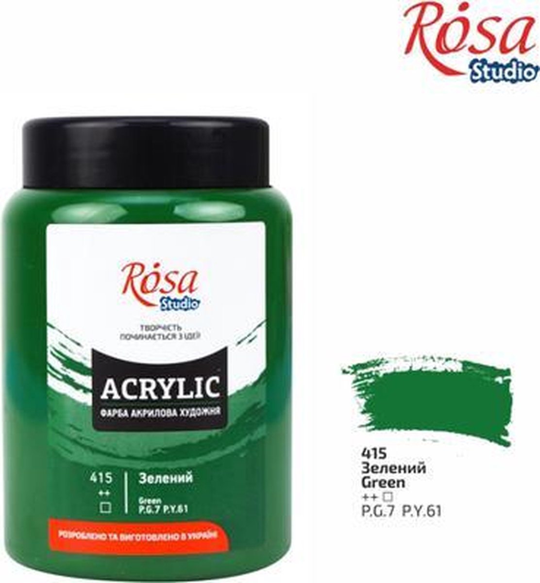 Rosa Studio Acrylverf 400 ml 415 Green