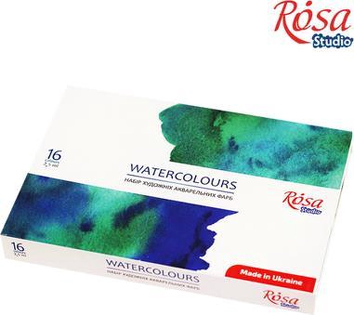 Rosa Studio Aquarelverf Set 16 Pan