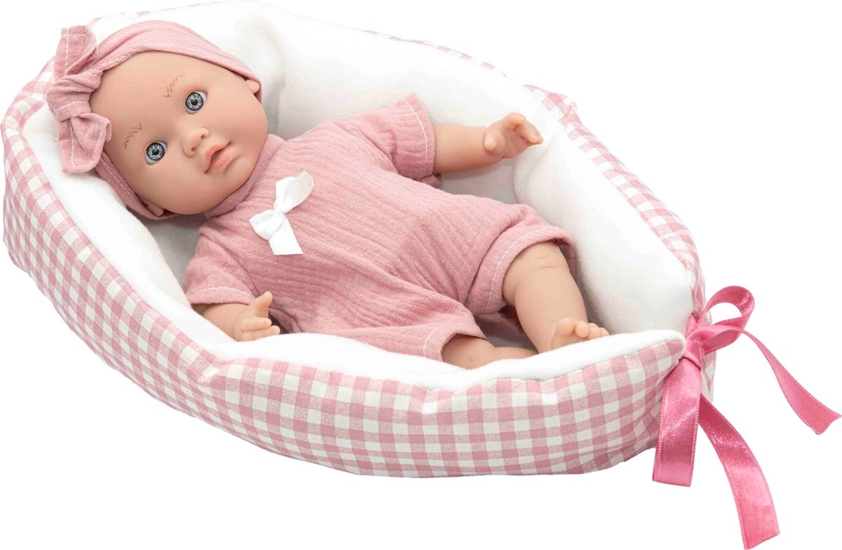 RosaToys Babypop Lara Babynestje 33 cm