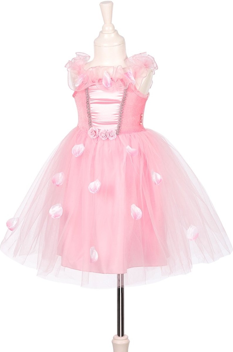 Prinsessenjurk roze Janette prinses verkleedjurk - 5-7 jaar