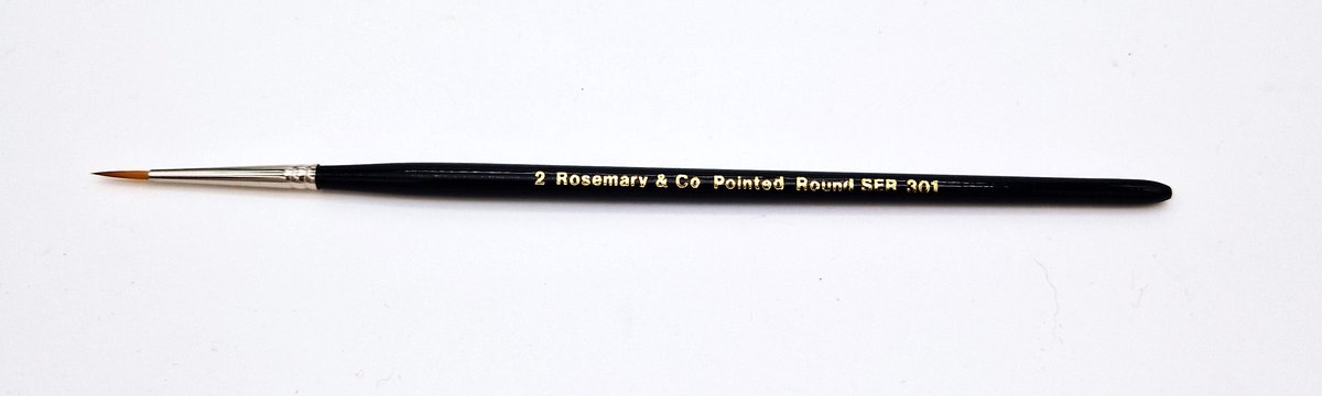 Rosemary & Co - Series 301 - Penseel - Size 2 - Synthetic