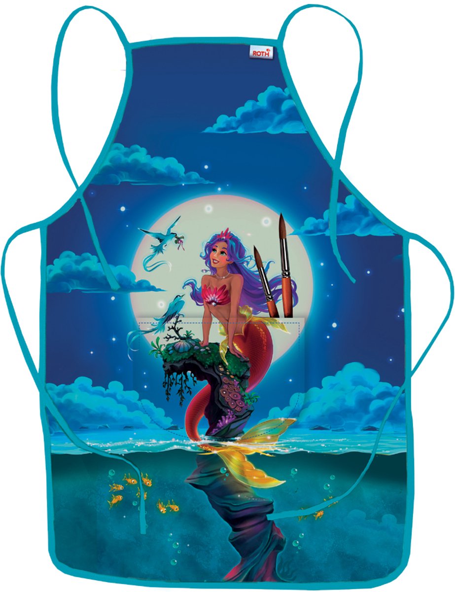 ROTH schilderschort Magische Zeemeermin met buikzakje