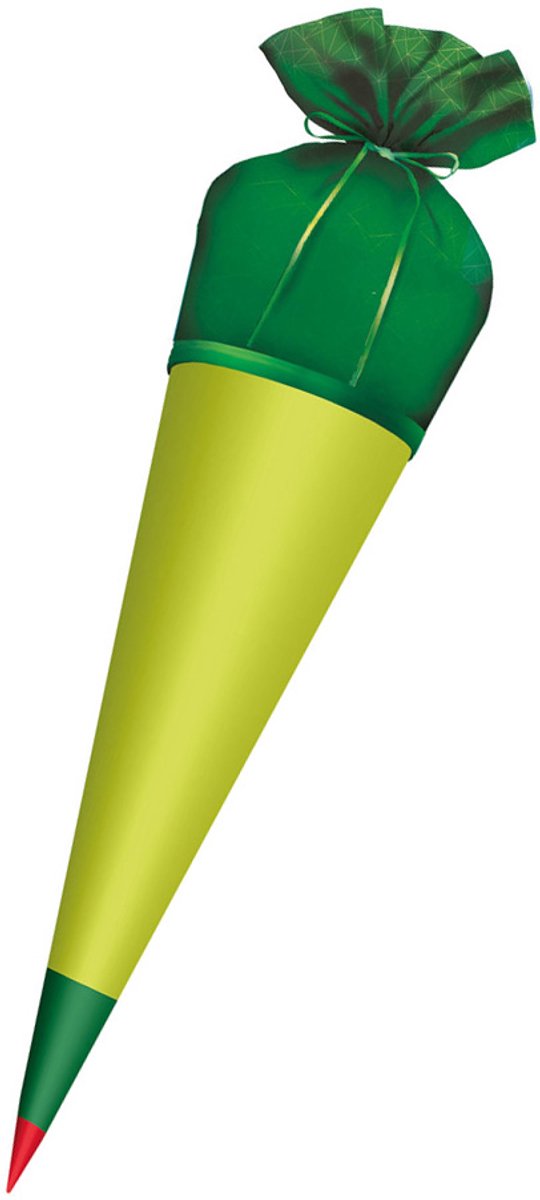 Stofbekleding voor DIY-stoffen schooltas om te strijken, groen