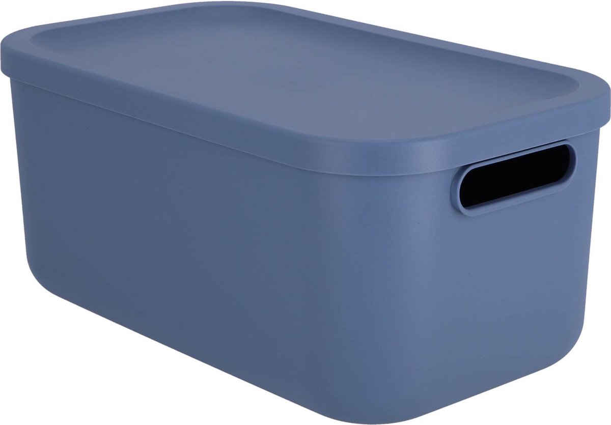 Albula Light - Opbergbox - 12 L - Blauw - Decoratie