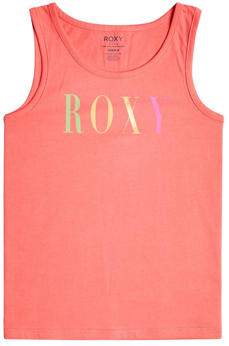 Roxy There Is Life A Mouwloos T-shirt Oranje 16 Years Meisjes