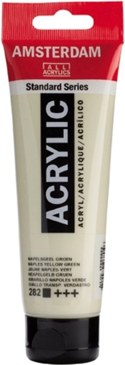 Amsterdam Acrylverf 282 Napelsgeel Groen 250ml.