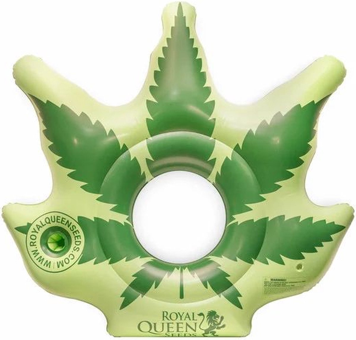 Opblaasbaar Wietblad - Zwembad - Royal Queen Seeds