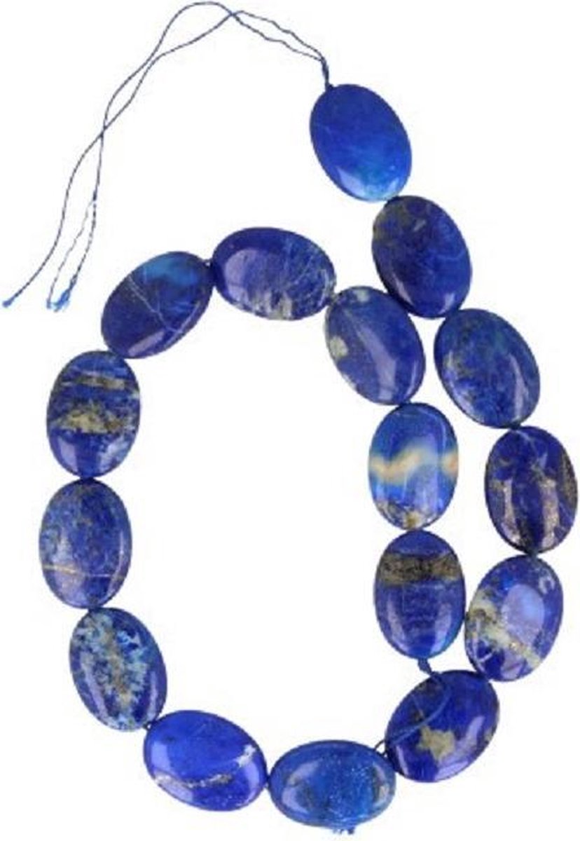 Lapis Lazuli Ovaal Kralen Streng