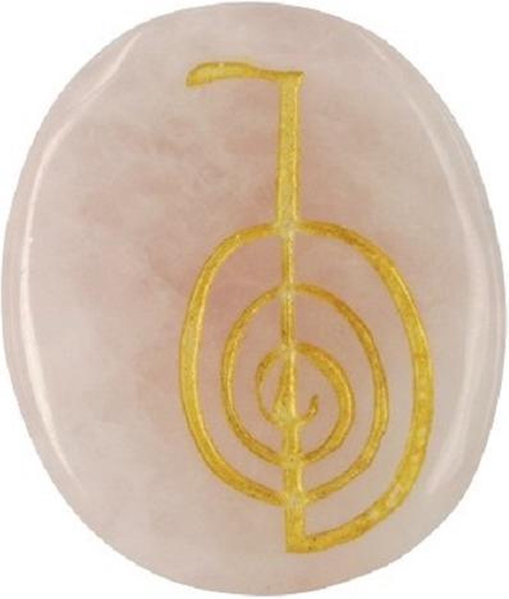 Ruben Robijn Rozenkwarts Cho-Ku-Rei reiki steen