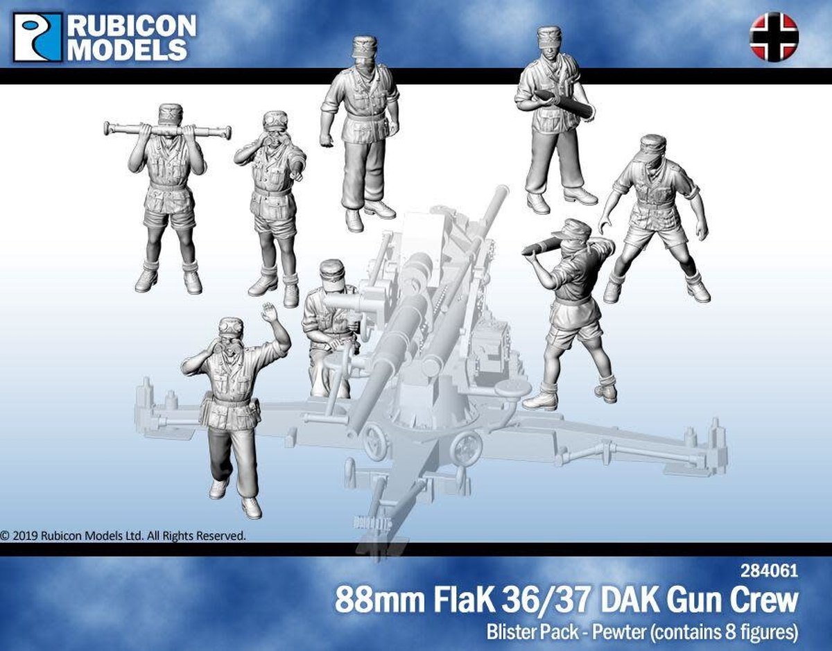 88mm Flak 36/37 Dak Gun Crew