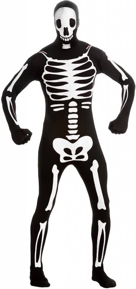 2nd Skin Skeleton - Kostuum Volwassenen - Maat XL - 56/58