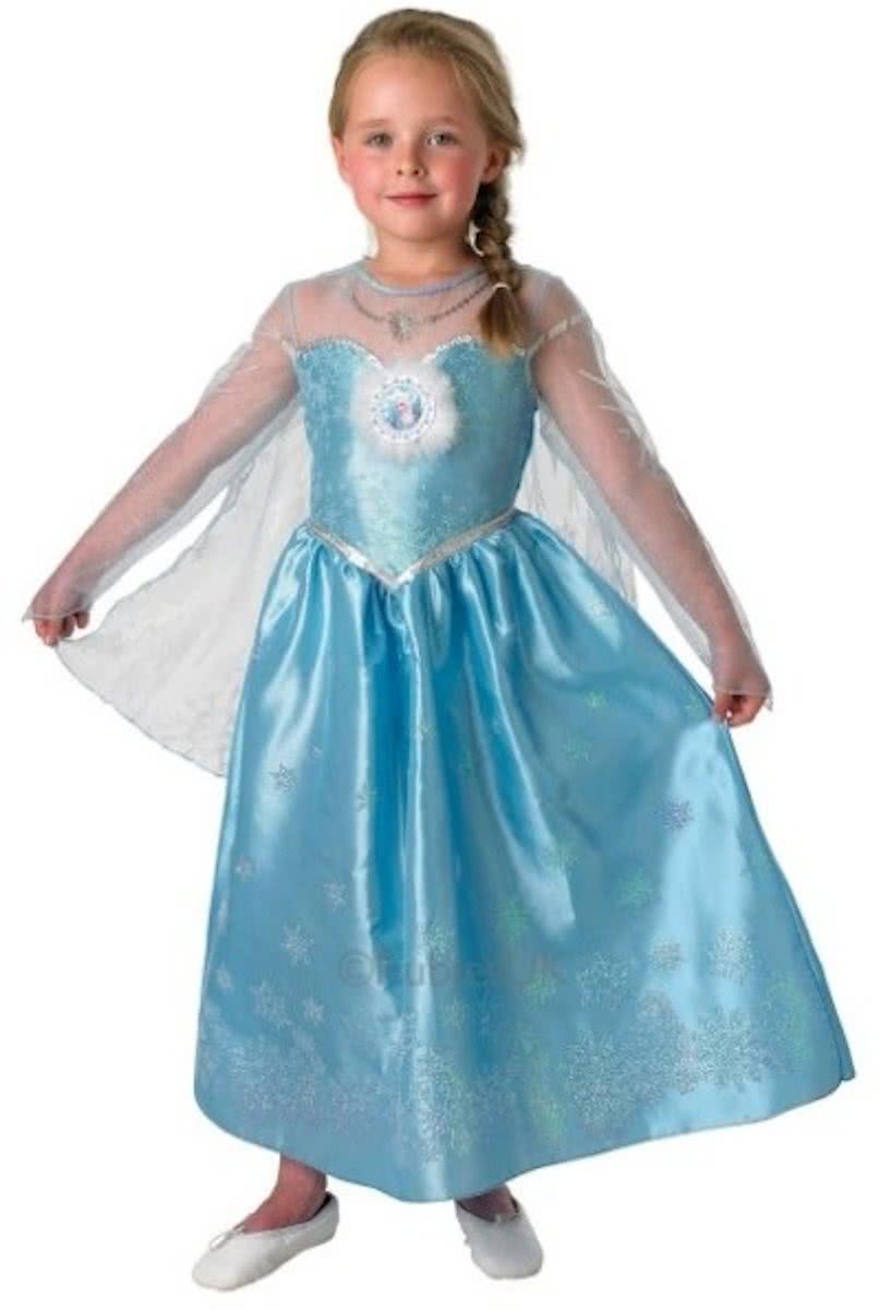 Disney Frozen Jurk Elsa Deluxe - Maat S