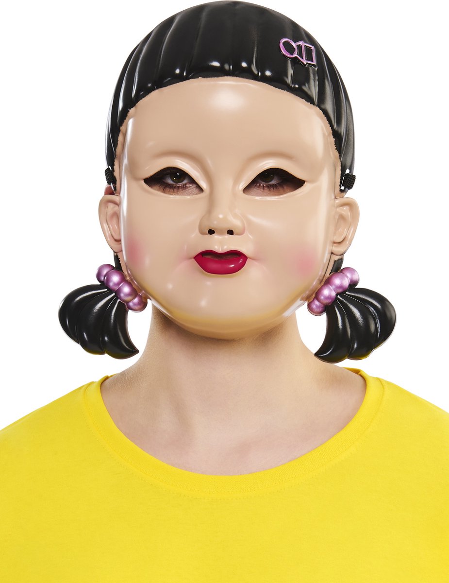 Girl Doll Masker voor Volwassenen -   - One Size