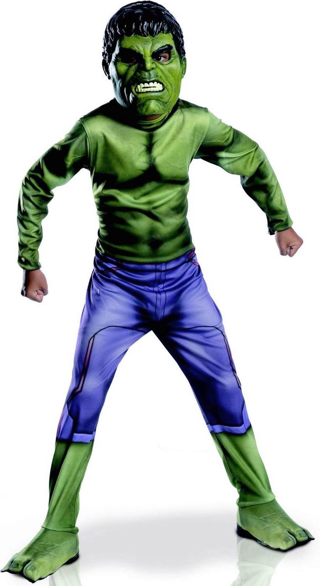 Hulk™ kostuum uit The Avengers™ voor jongens - Verkleedkleding - 122/128
