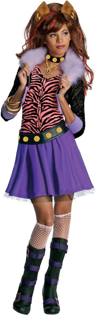 Monster High Clawdeen - Carnavalskleding - Maat S - 3-5 jaar