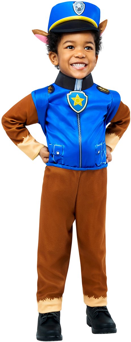Paw Patrol Luxe Verkleedpakje Chase 2-3 jaar