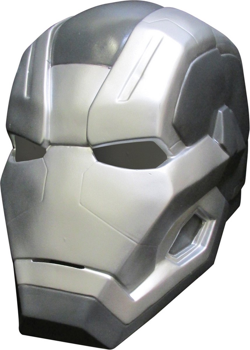   - War Machine Masker Star Wars Kind - Zilver - One Size - Carnavalskleding - Verkleedkleding
