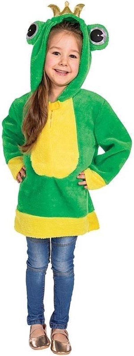   Hoodie Kikker Polyester Groen Maat 116