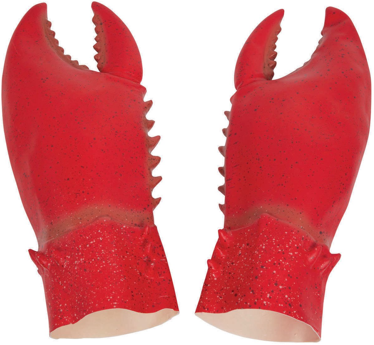   Verkleed speelgoed Lobster/kreeft/krab scharen - handschoenen - 33 cm - Carnaval