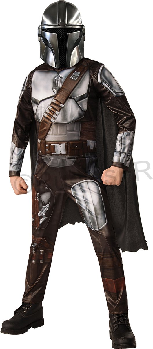 Star Wars Verkleedpak Deluxe Kind The Mandalorian Maat 90-104