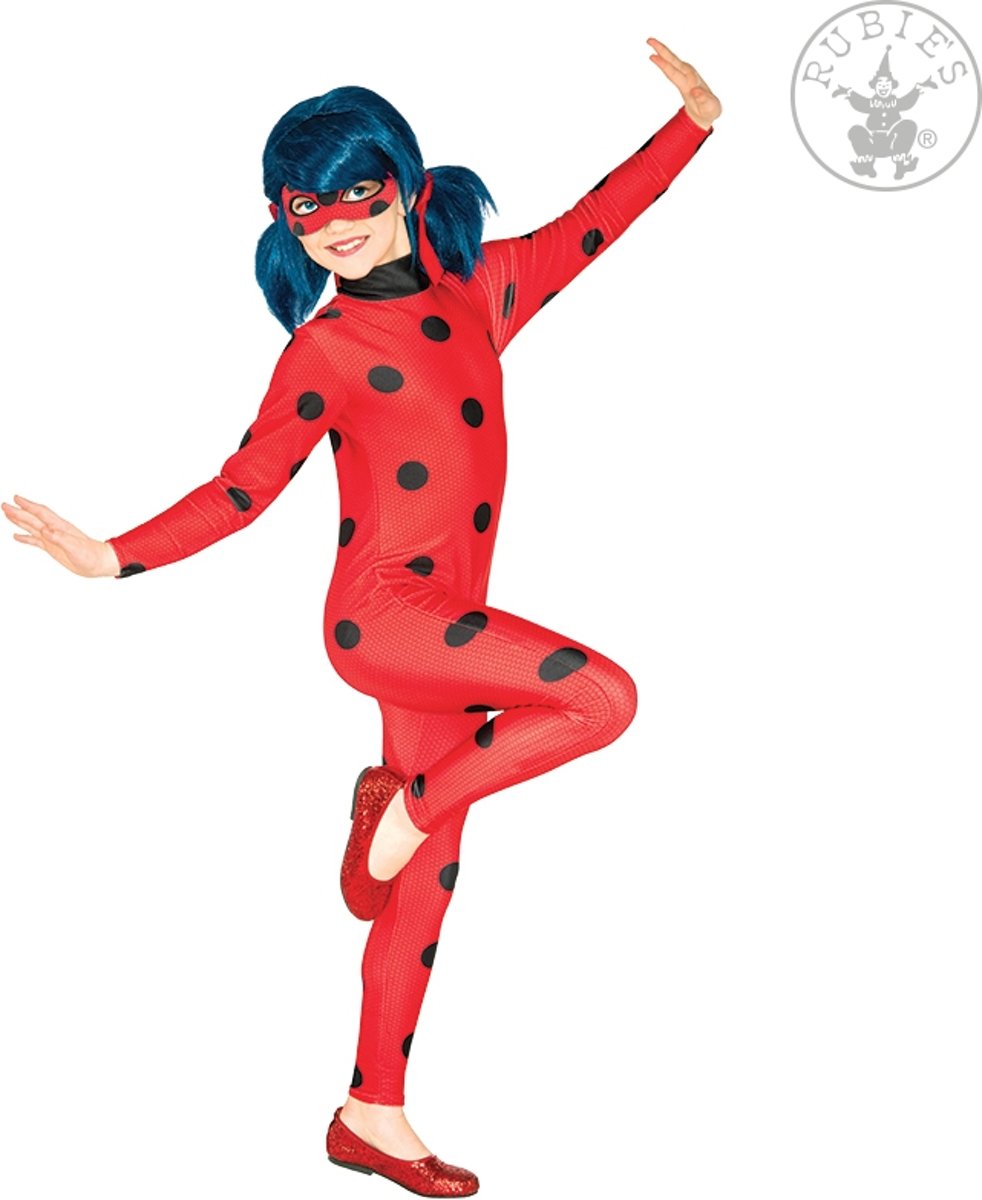 Verkleedkostuum Miraculous Ladybug Maat 122-128
