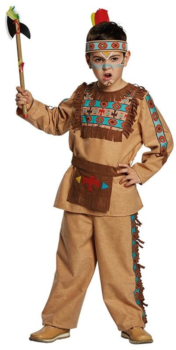 Verkleedpak Indiaan Kind Maat 104