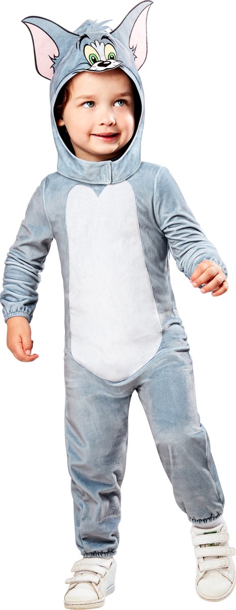 Verkleedpak Poes Tom van Tom and Jerry Maat 92-98