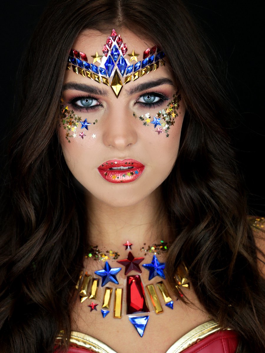 Wonder Woman Body Jewel voor versiering van hals