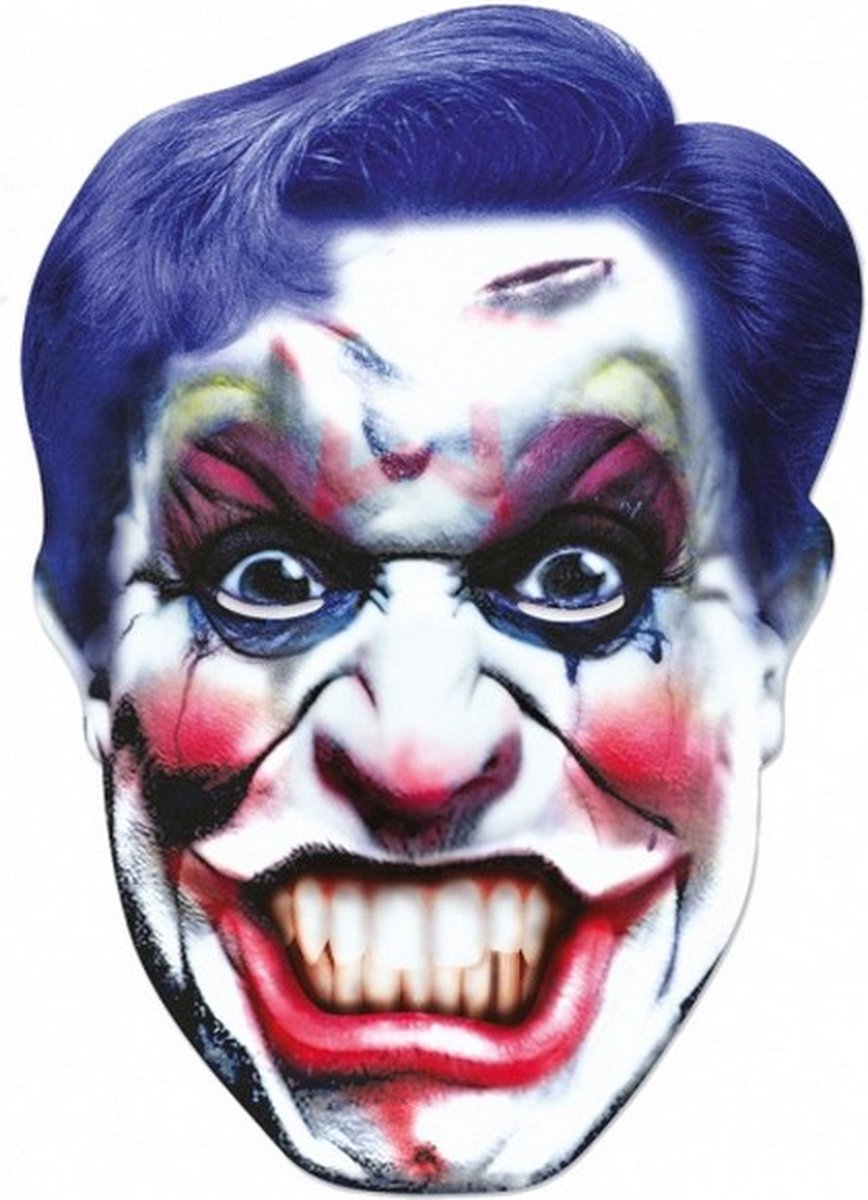 halfmasker clown wit
