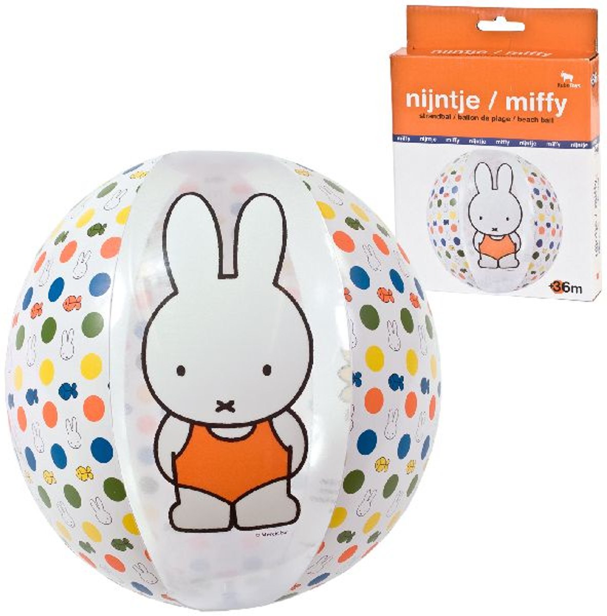 Rubo Toys Nijntje Strandbal Diameter 50cm