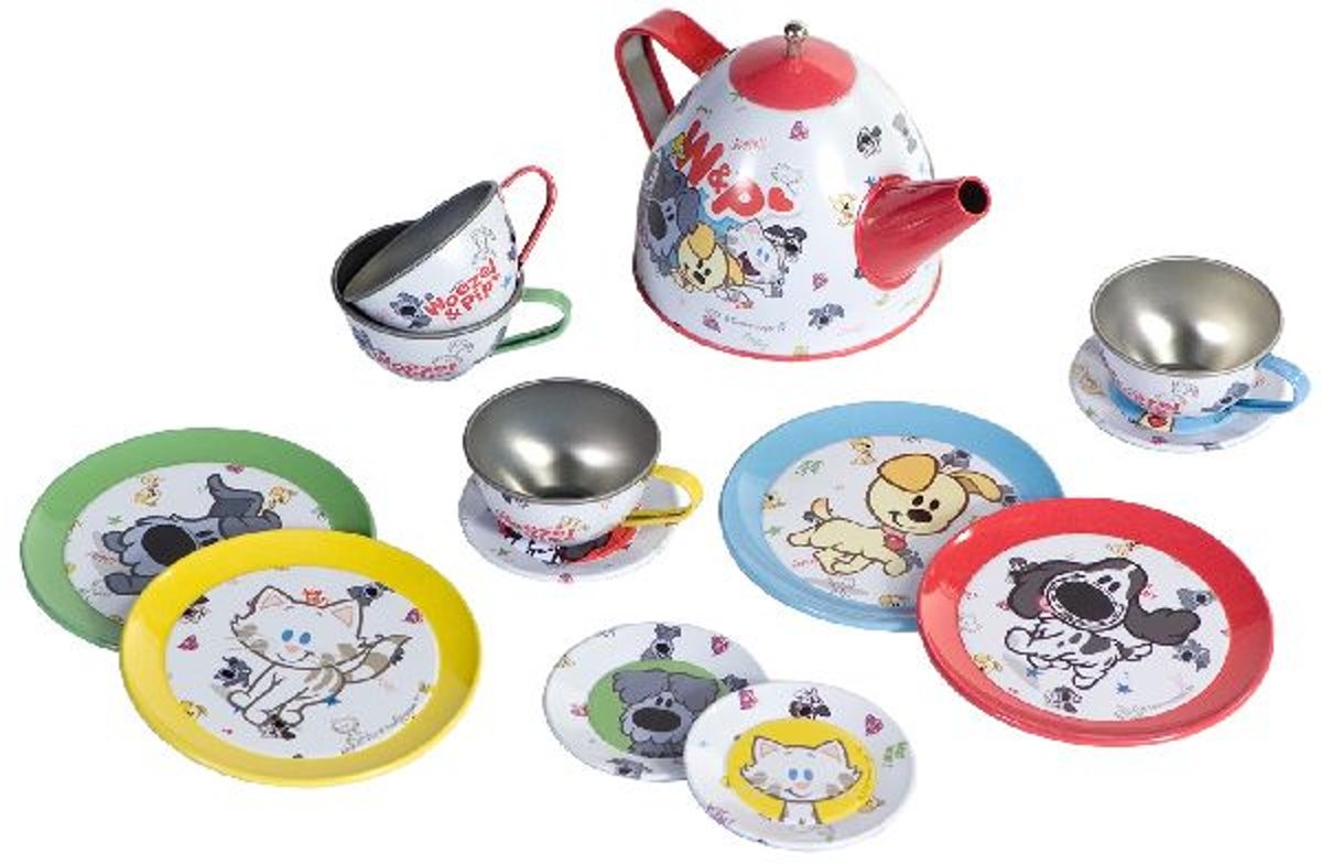 Woezel en Pip Theeservies Tin