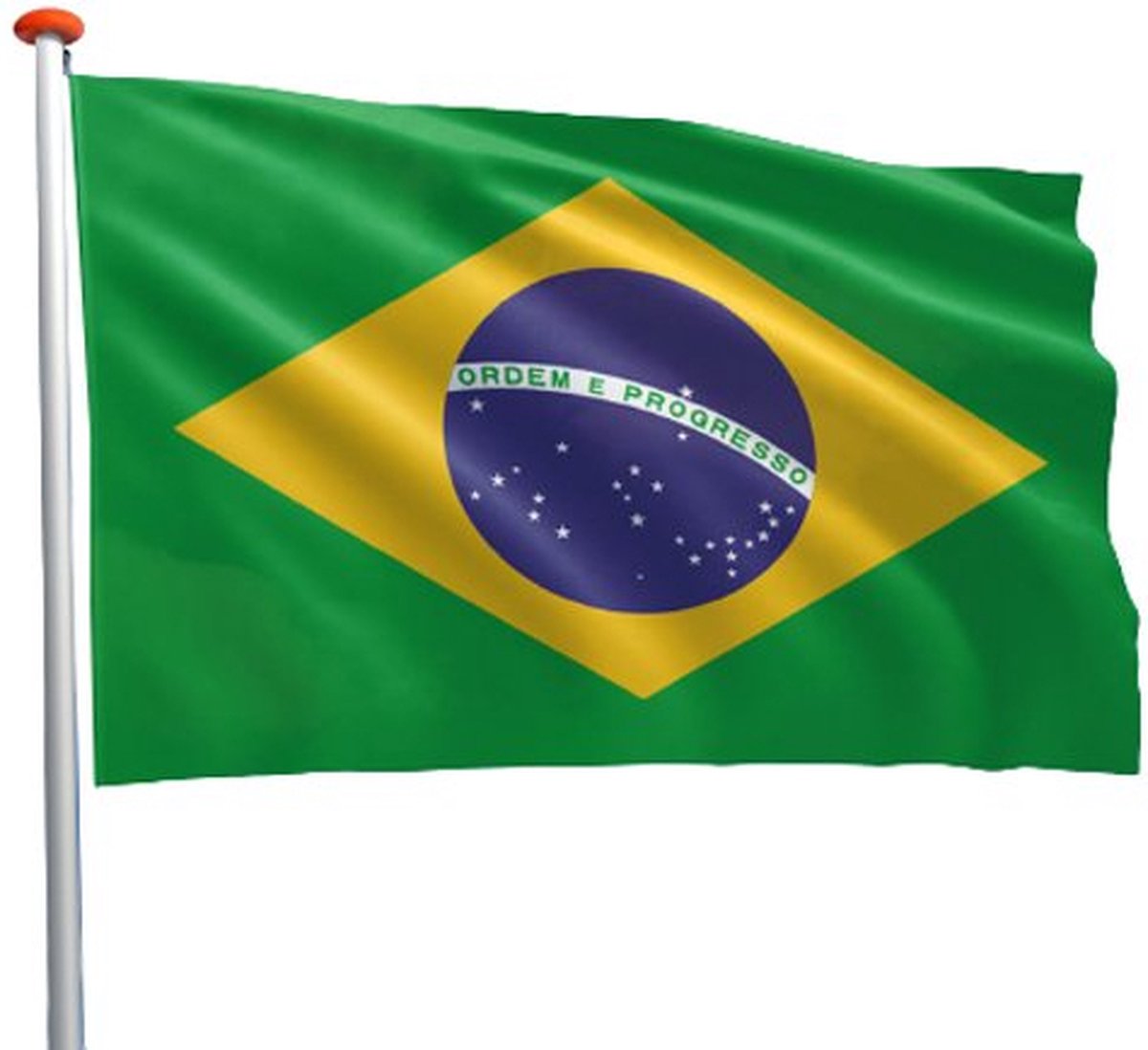 Braziliaanse Vlag - 150x90cm