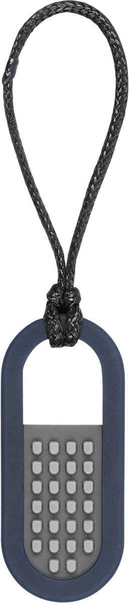 SAM Sensory & More - Chewy Fidget - Fashionable bijt & friemel accessoire - GRIJS/BLAUW