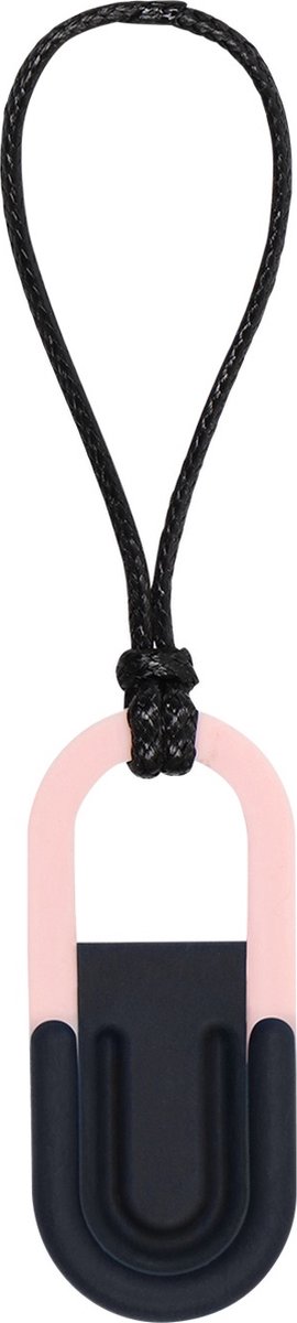 SAM Sensory & More - Chewy Fidget - Fashionable bijt & friemel accessoire - ROOS/BLAUW