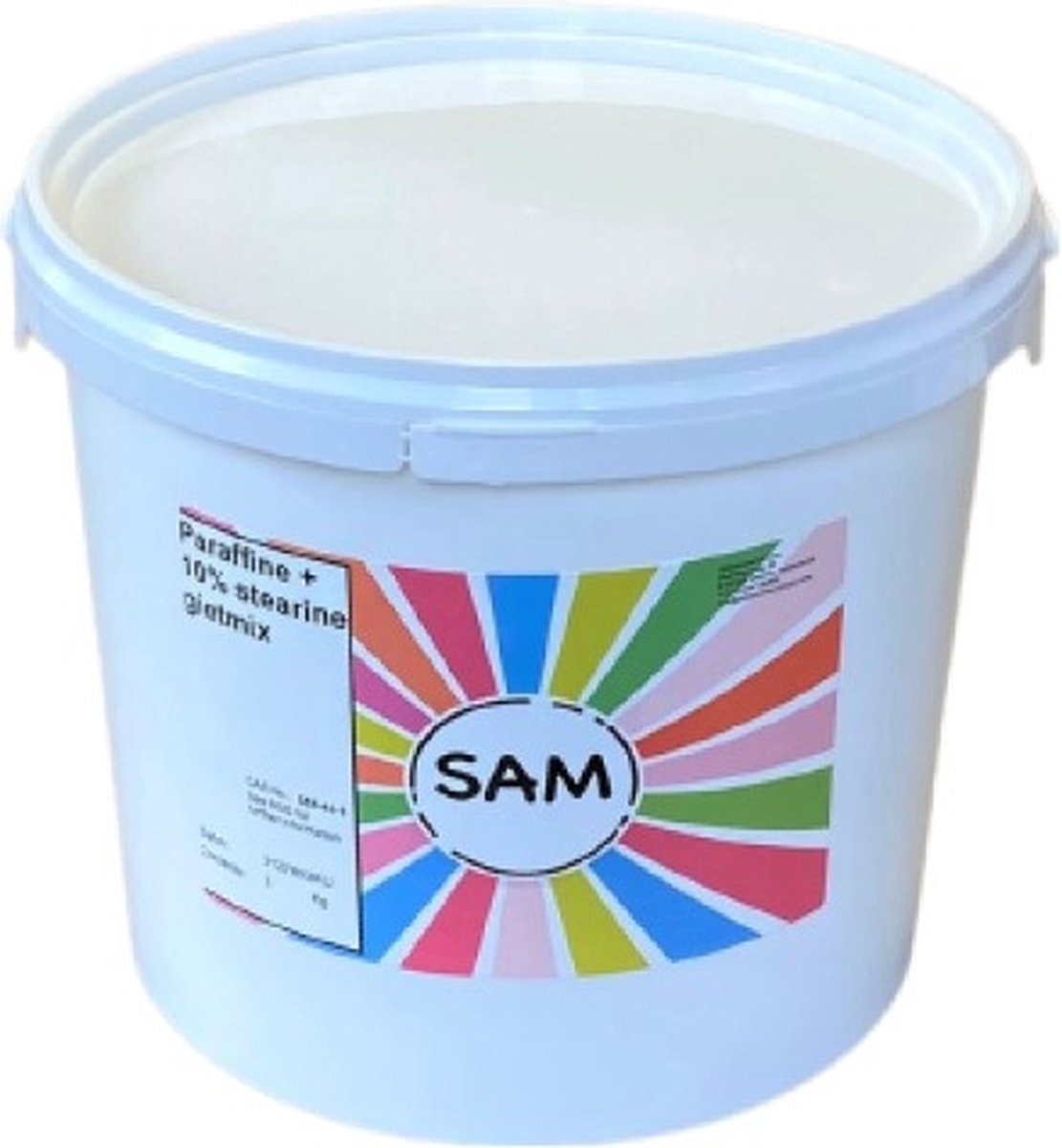 SAM Paraffine + 10% Stearine Gietmix - 3 kg. emmer