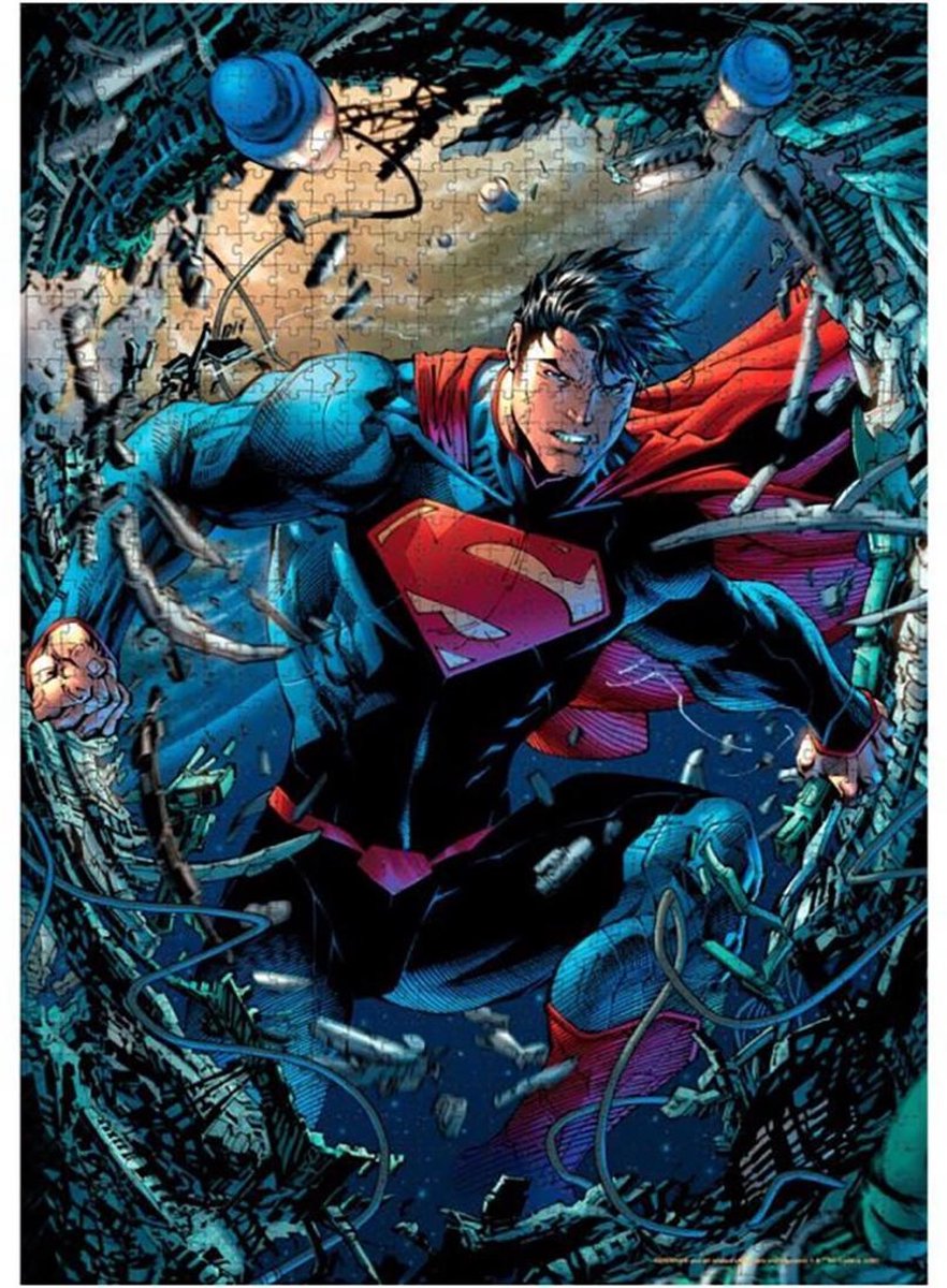 SD Toys DC Comics Jigsaw Puzzle Superman Chatarra