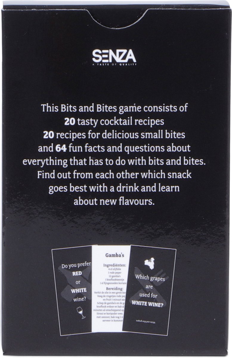 SENZA Bits & Bites Cardgame EN