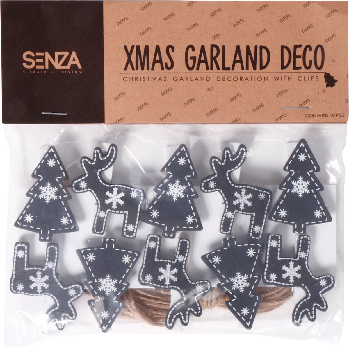 SENZA Slinger Met Foto Clips Zwart