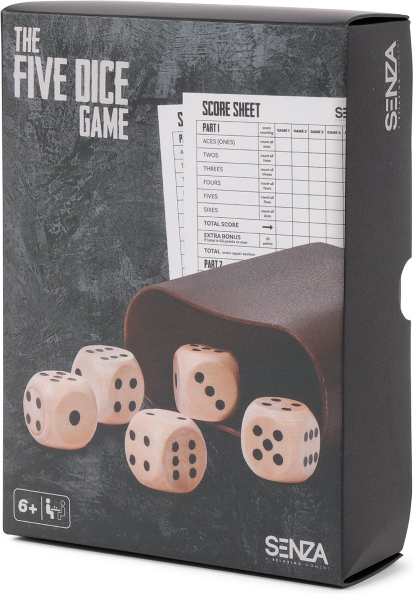 SENZA Vijf Dobbelstenen Spel 13011