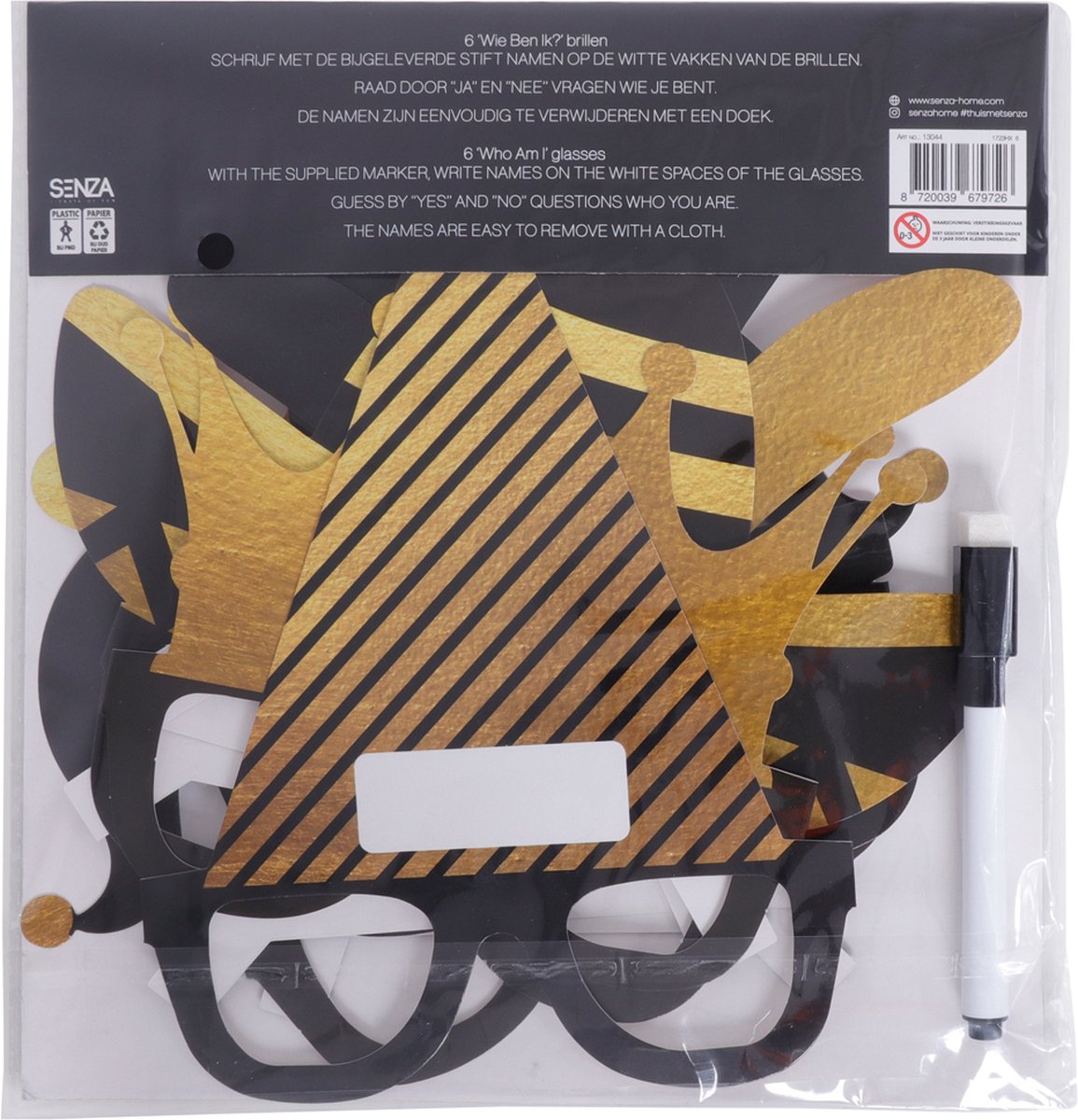 SENZA Wie Ben Ik Spel Party