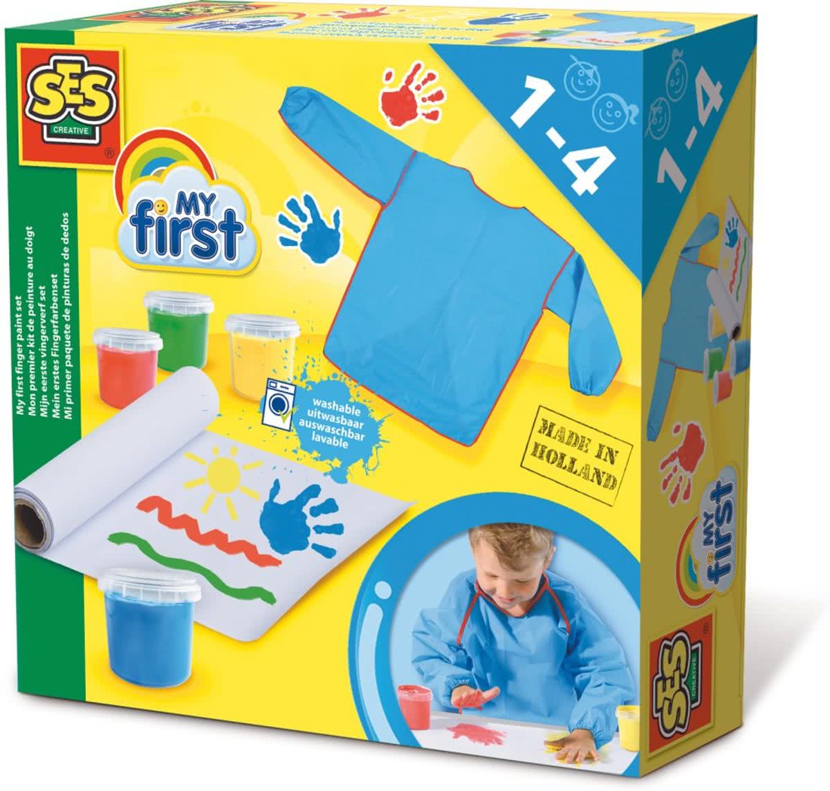 SES My First Mijn Eerste Vingerverf Set